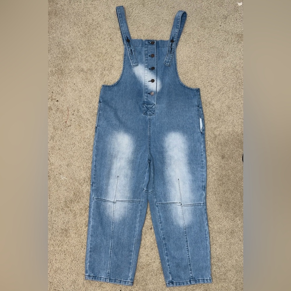 Denim Blue Jumpsuit